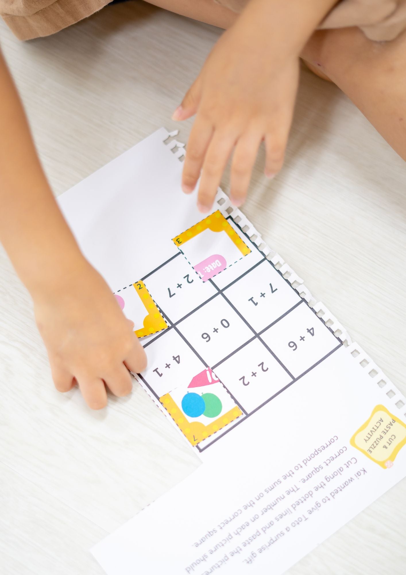 Maths Play Book: Subtraction within 20 (5-7yo)