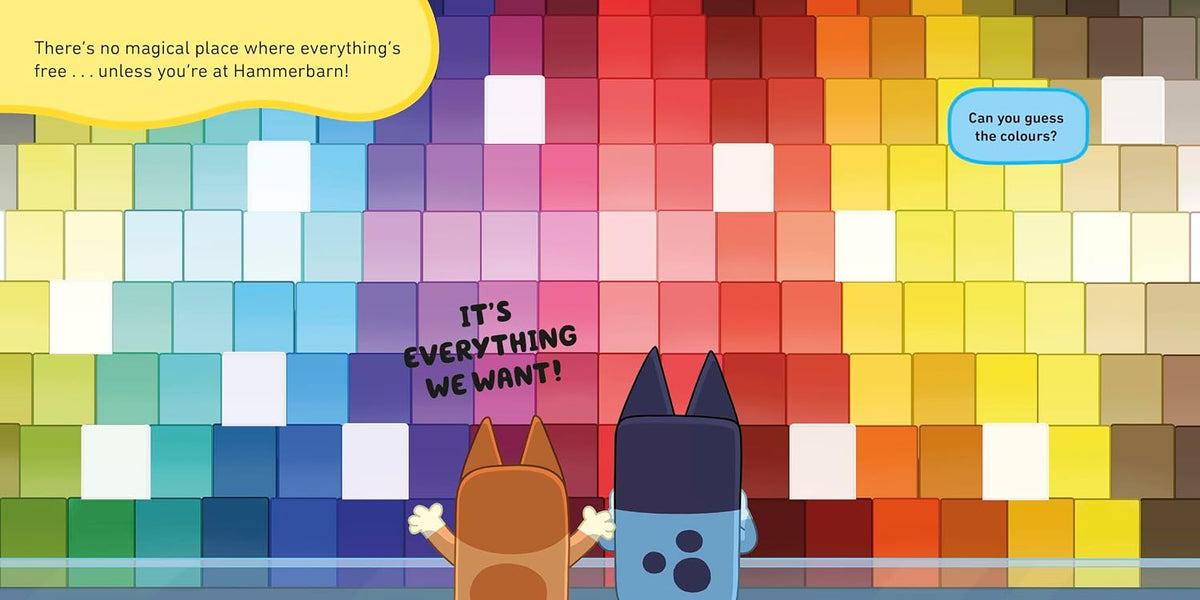 Bluey: A Magic Finger Painting Book (Board Book)