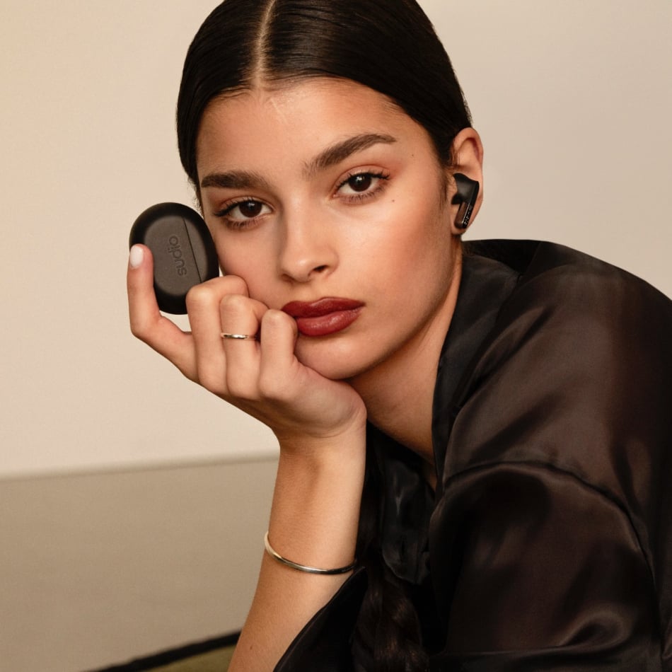 Sudio N3 Pro True Wireless Earbuds with ANC Titanium Black