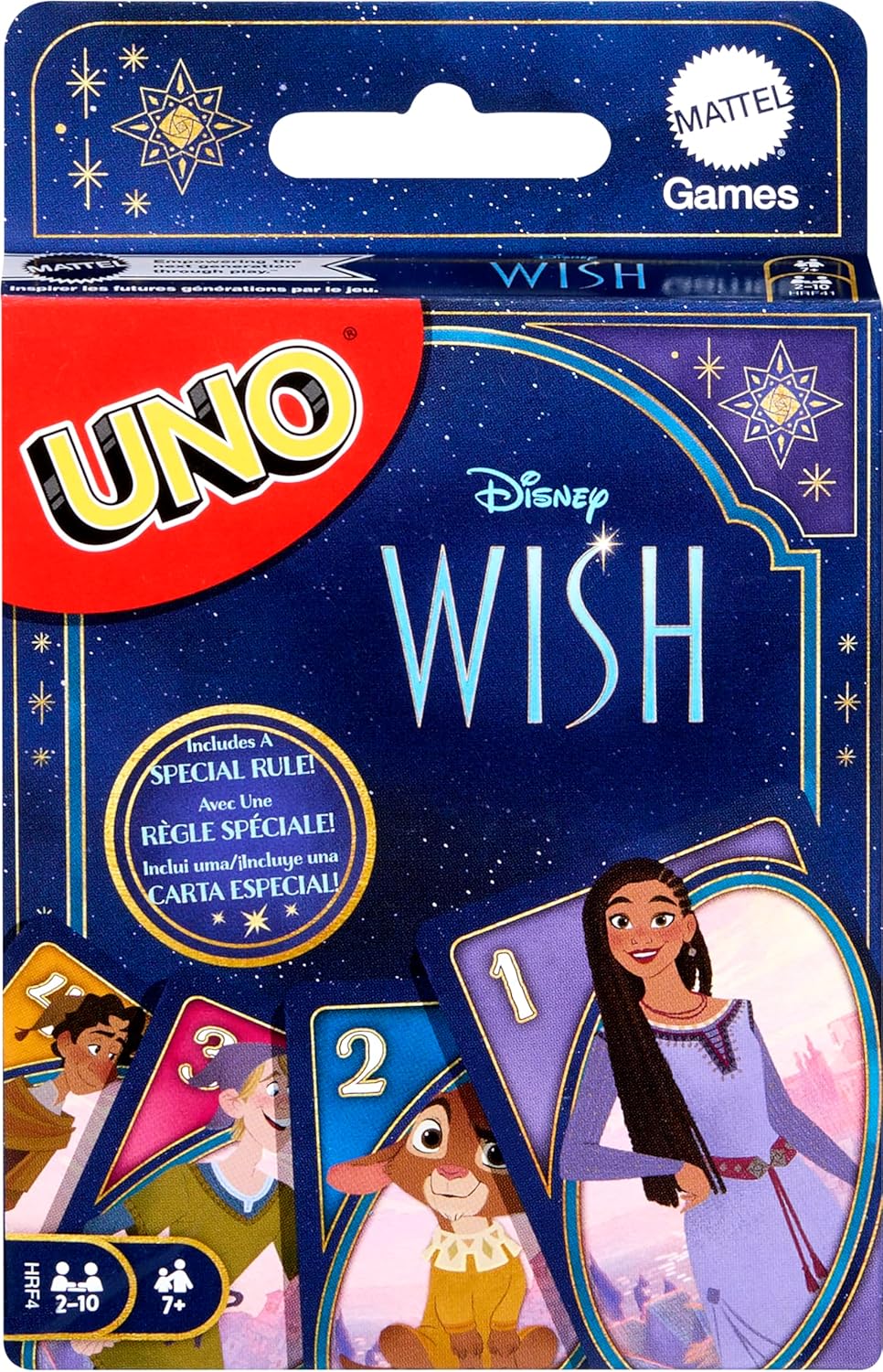 MATTEL UNO DISNEY WISH CARD GAME