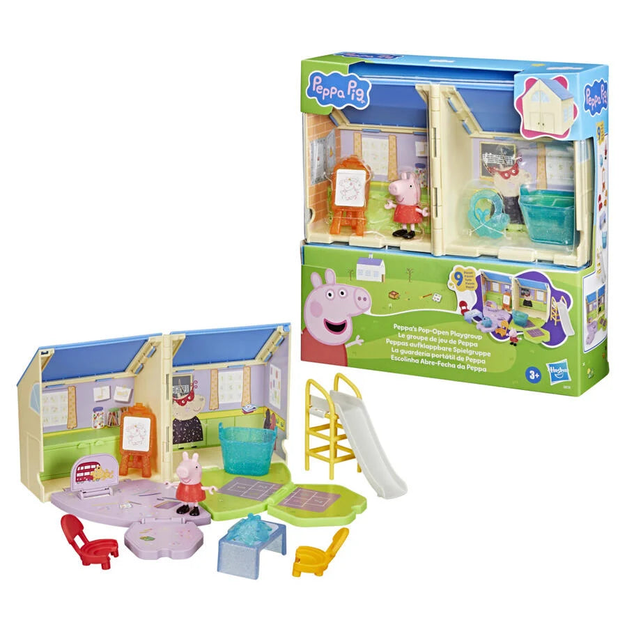 HASBRO PEPPA PIG PEPPAS POP OPEN PLAYGROUP PLAYSET