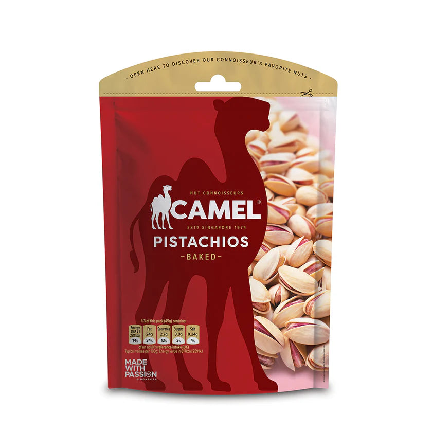 Camel Natural Pistachios 135g