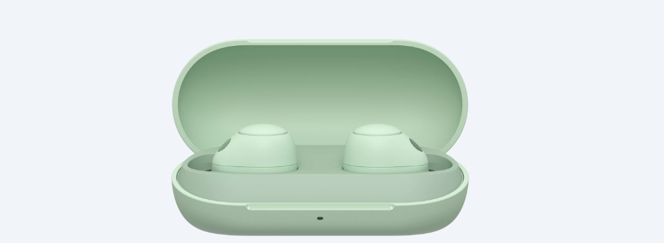 Sony WF-C700N Wireless Noise Cancelling Earbuds Sage Green