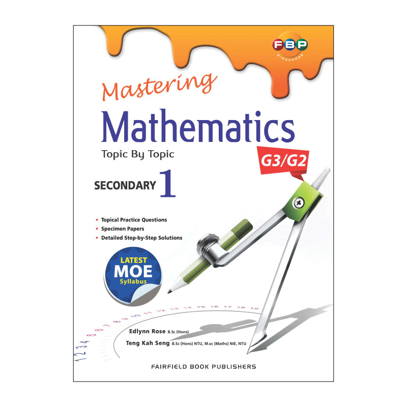Secondary 1 Mastering Maths Topic by Topic 5th Edition