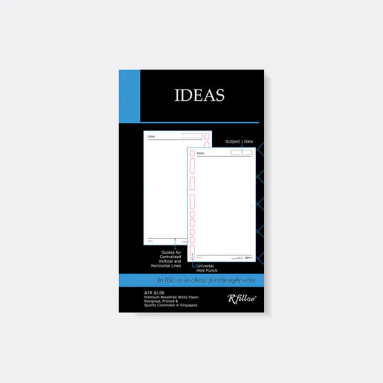 R'fillae A7 Ideas Plain Paper Refill
