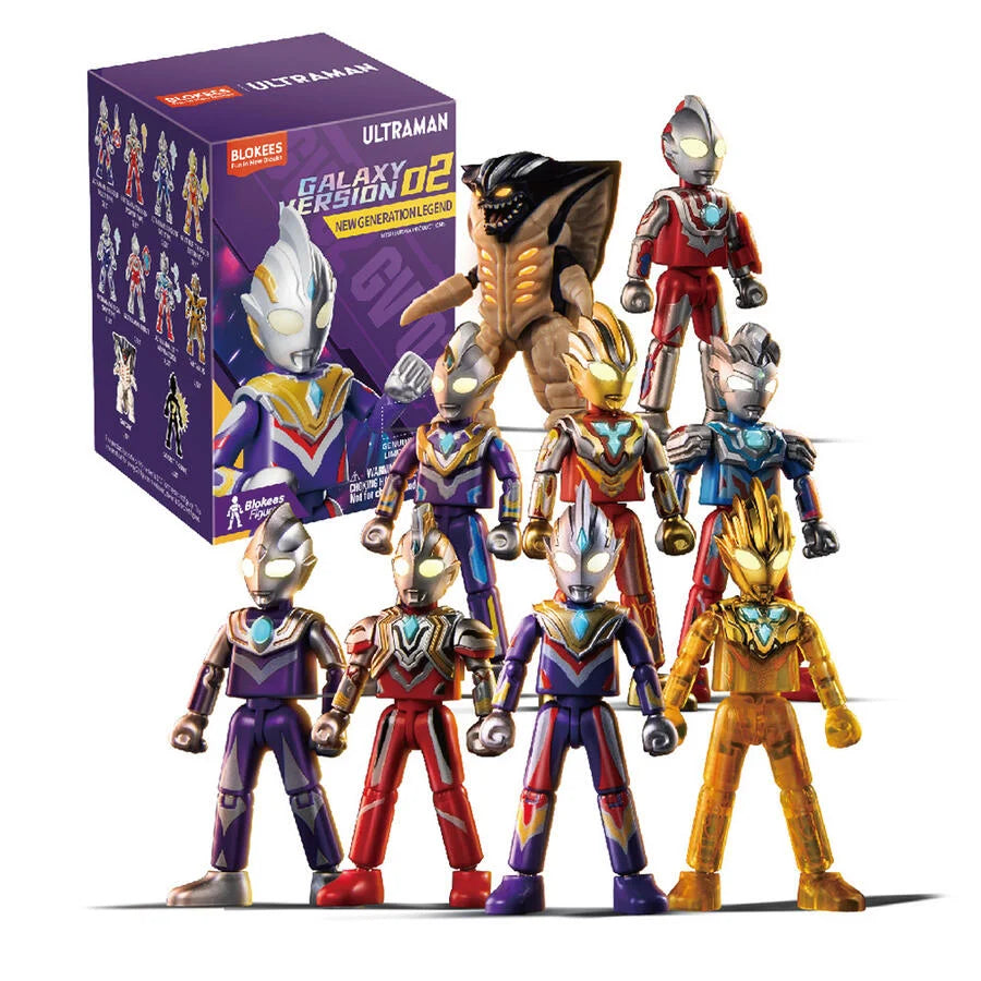 BLOKEES BLINDBOX ULTRAMAN GALAXY VERSION 02 NEW GENERATION LEGEND