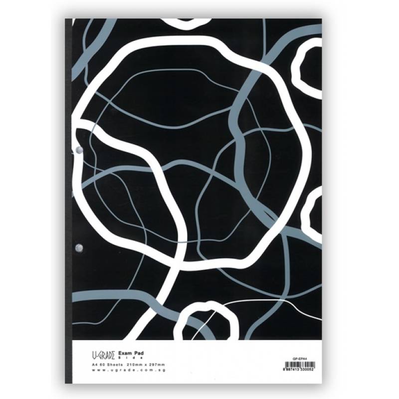 U-GRADE EXAM PAD 60 SHEET A4 GP-EPA4