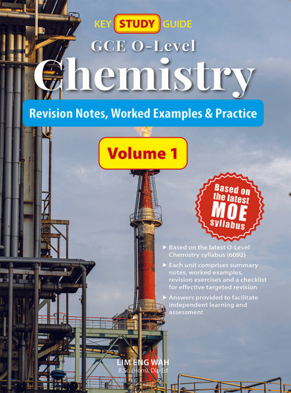 O-Level Chemistry Volume 1 Revision Notes, Worked Examples & Practice