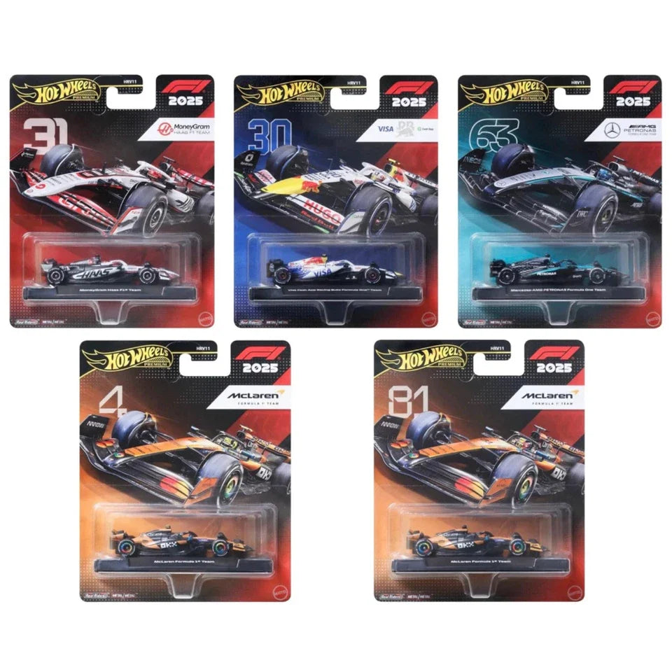 HOT WHEELS Formula 1 Race Car HRV11 (Assorted)