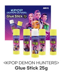 AMOS Glue Stick 25g × 1pc – KDH-01 Single Piece
