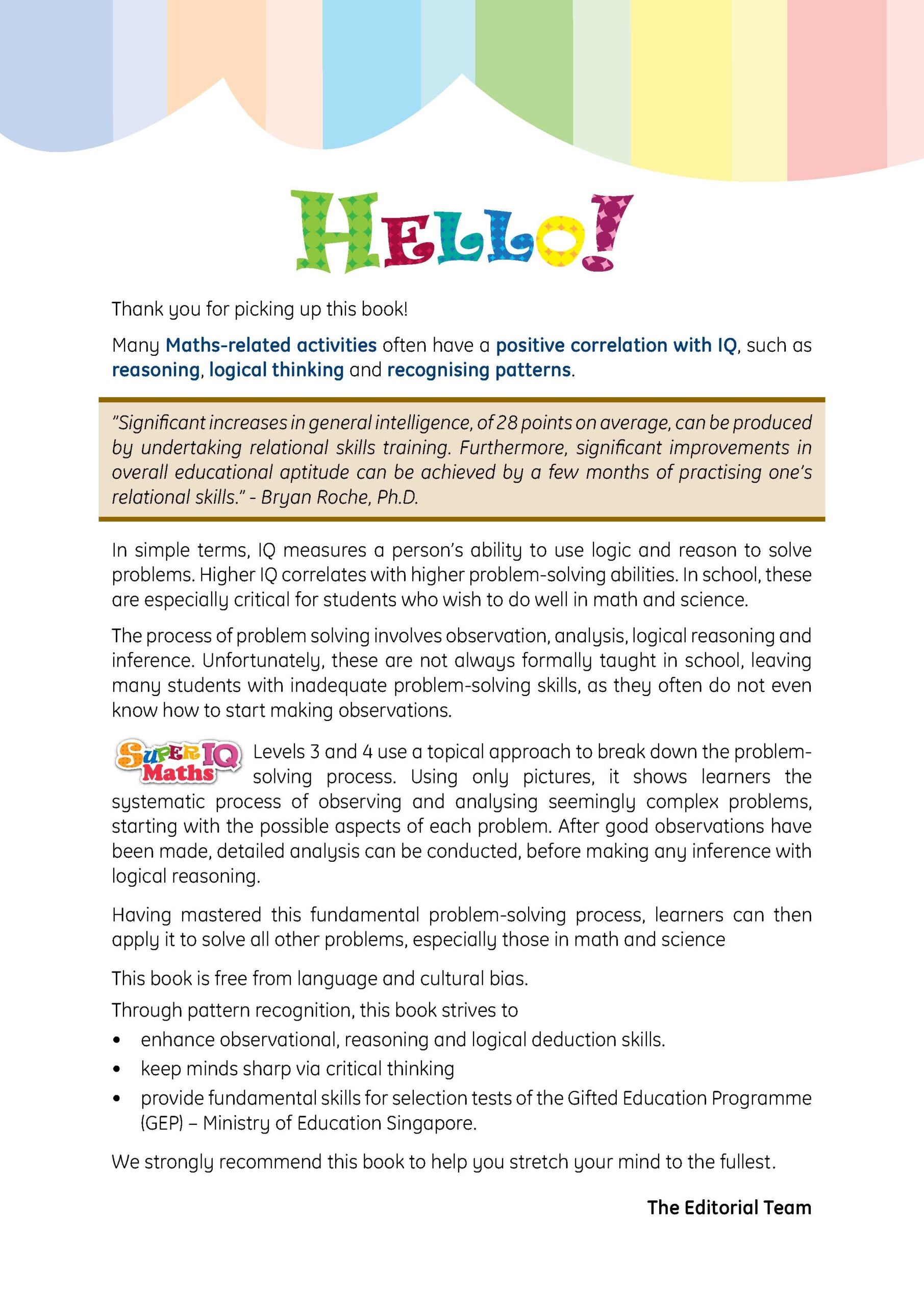SUPER IQ Maths Level 4 (8-9 years)