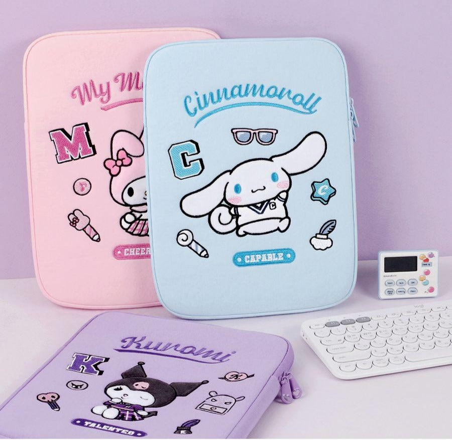 SANRIO KUROMI TABLET POUCH 11"