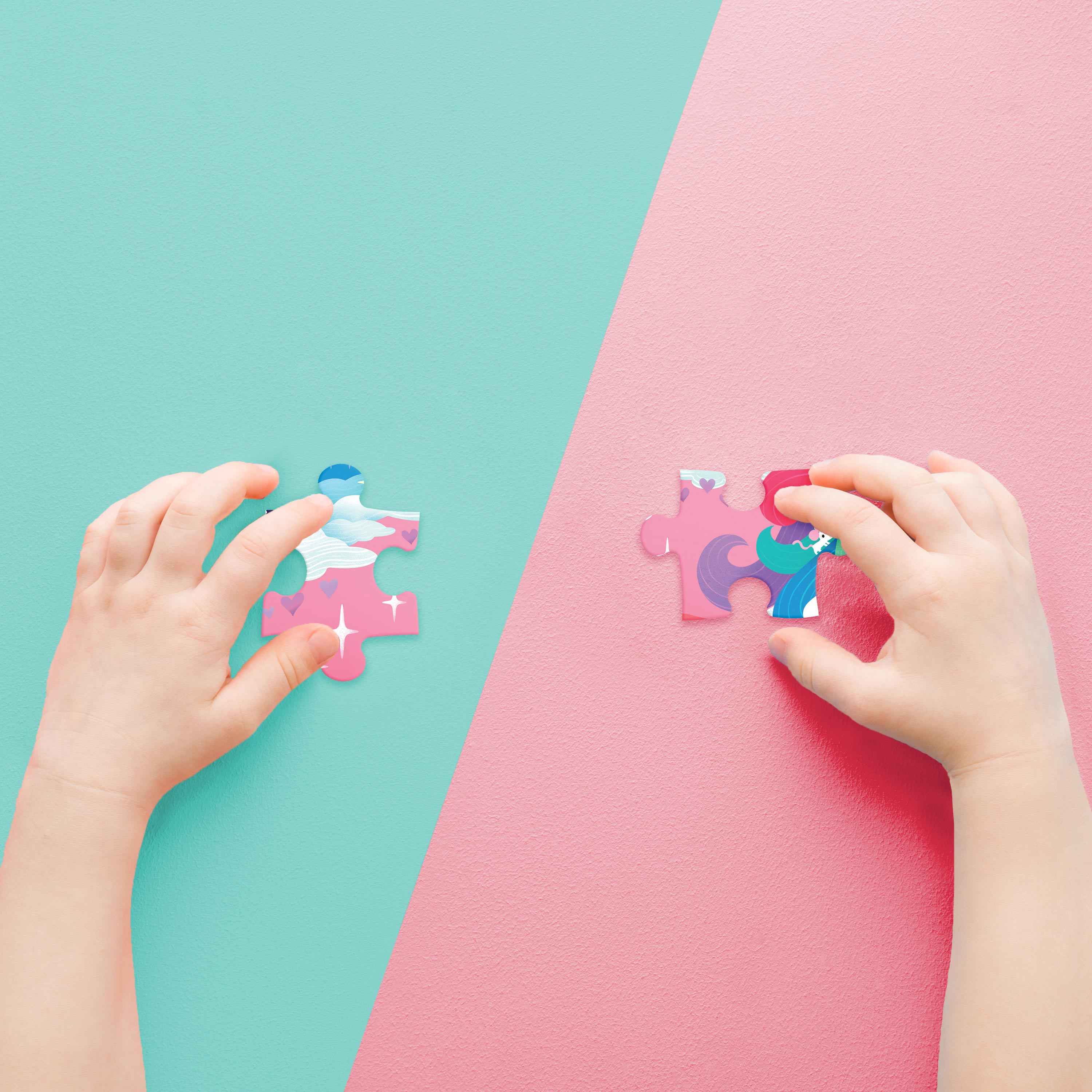 HINKLER JR JIGSAW 24 PIECES SHAPED PUZZLE UNICORN