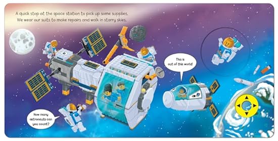 LEGO® City Space Mission: A Push, Pull And Slide Book (LEGO® City Push Pull And Slide Books) – Board Book 