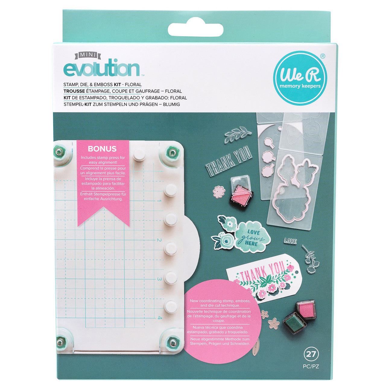 WE R MEMORY MINI STAMP SET 660722
