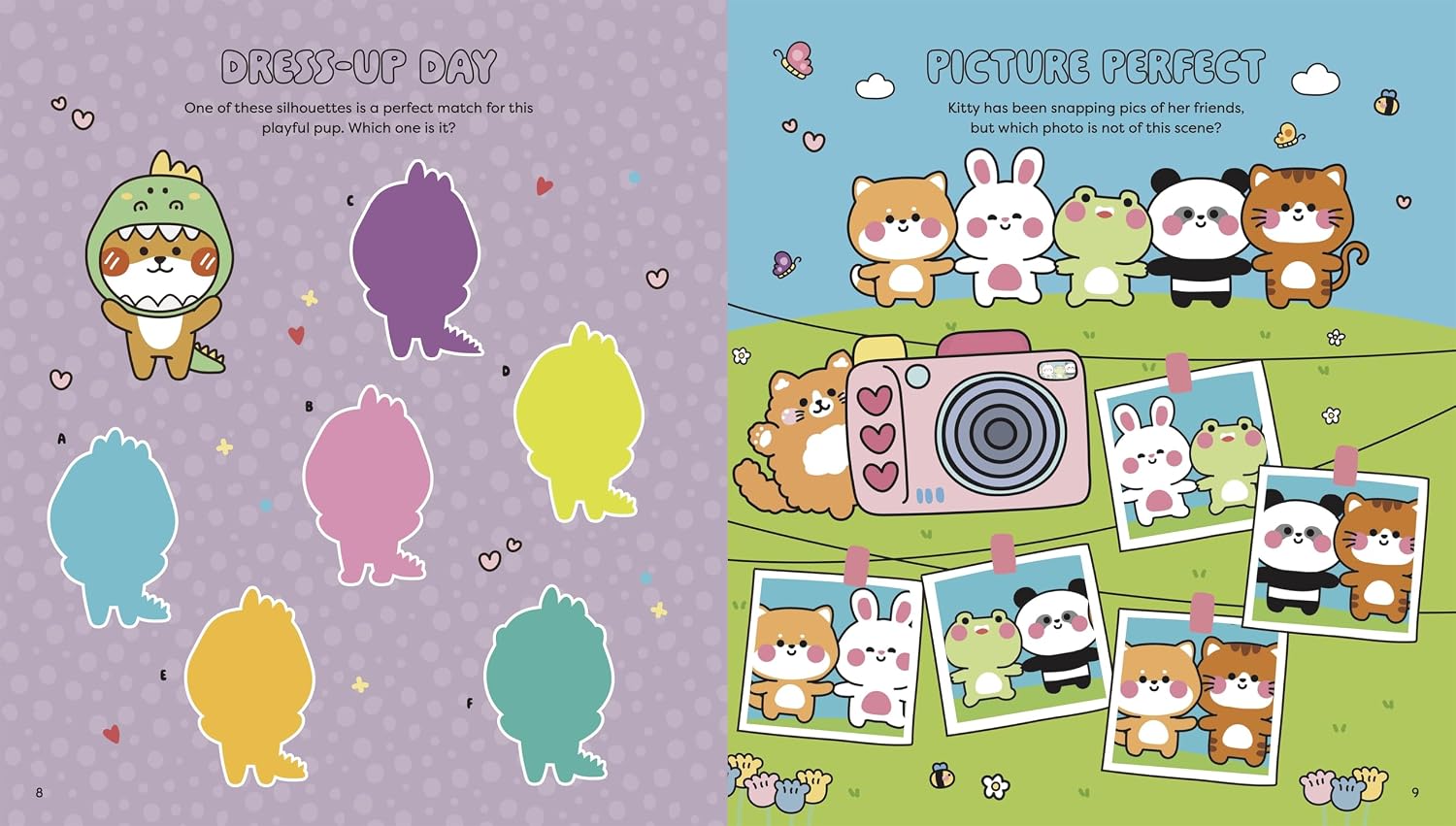 Kawaii Cuties Activity Book (Paperback)