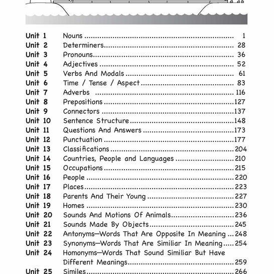 BRIDGING FROM K2 TO P1 GRAMMAR & VOCABULARY