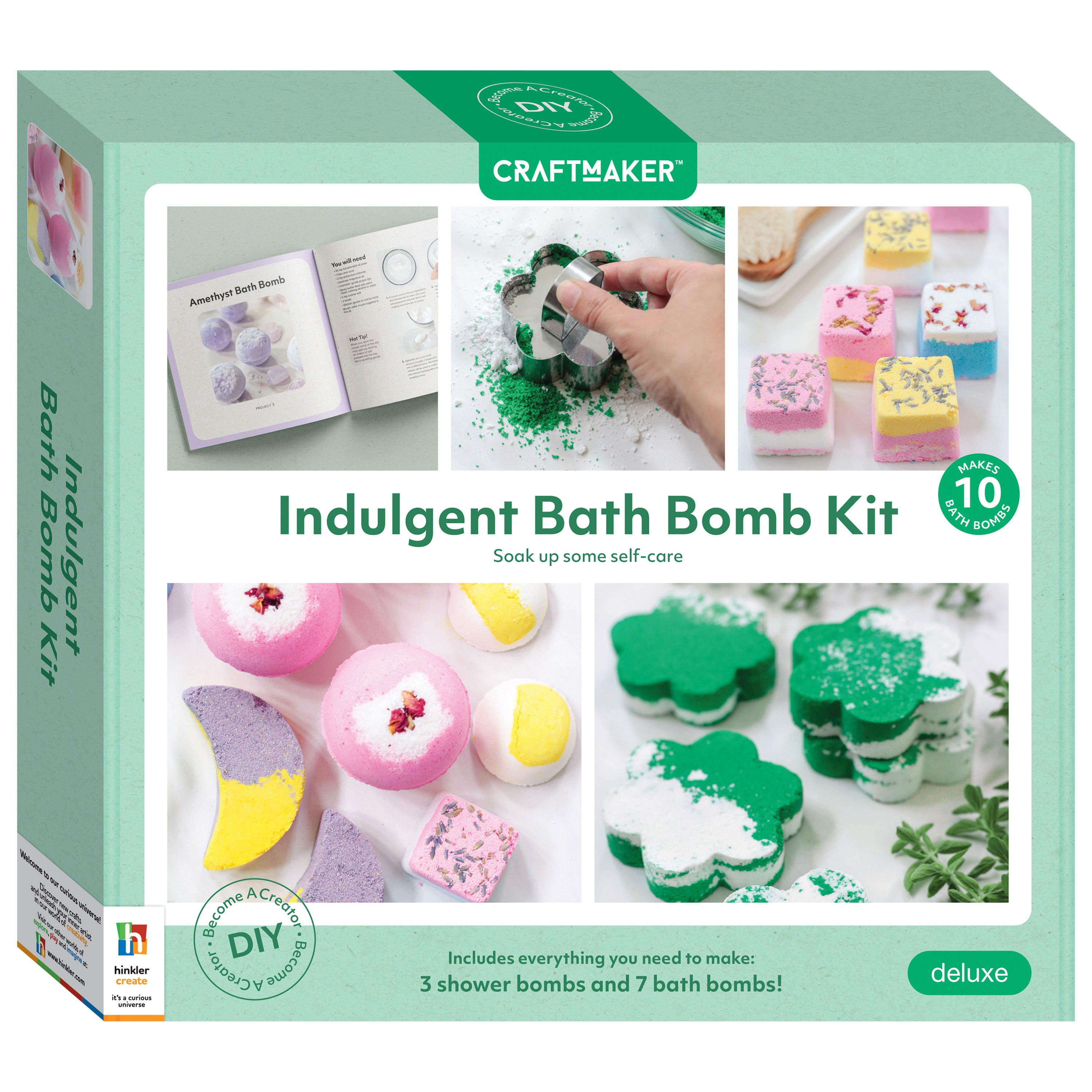 CRAFT MAKER INDULGENT BATH BOMB KIT