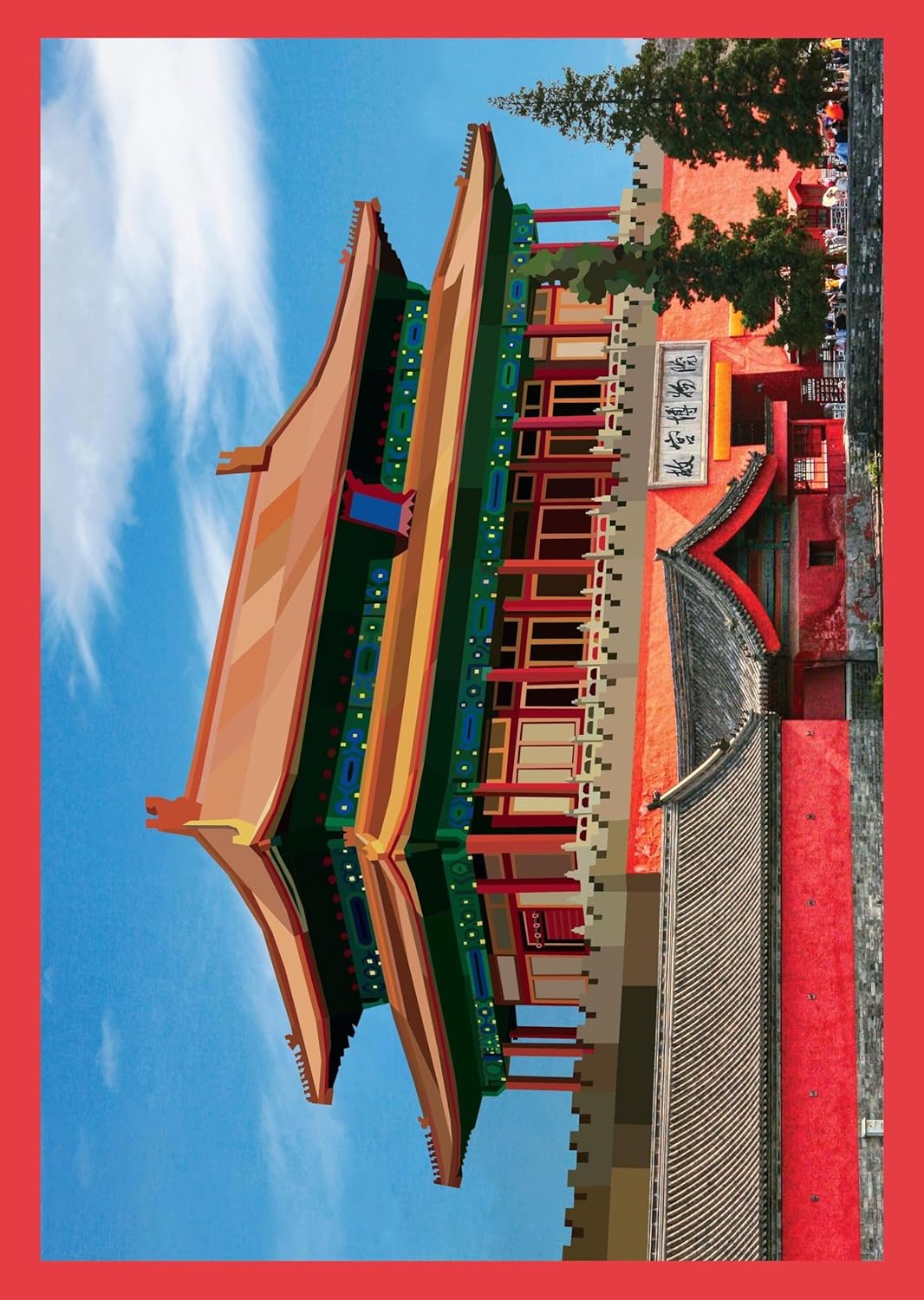 Paint by Sticker (Official): Architecture: Re-create 12 Historic Structures One Sticker at a Time! (Paperback) 