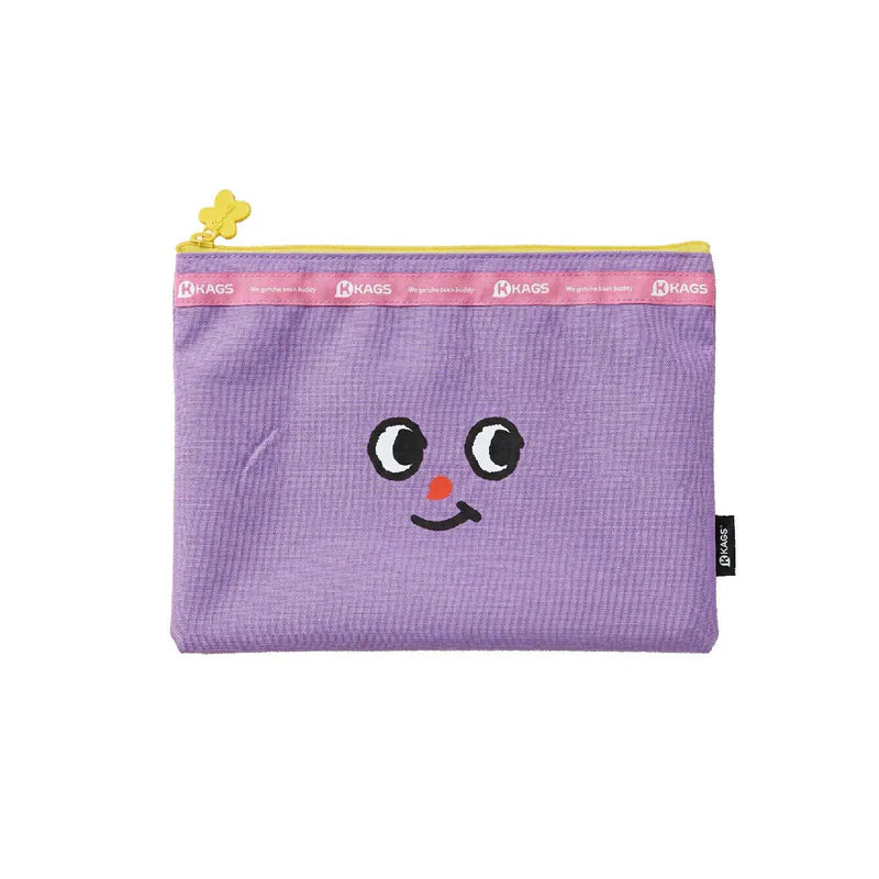 KAGS WHPH SERIES F4 ZIPPER BAG LAVENDER