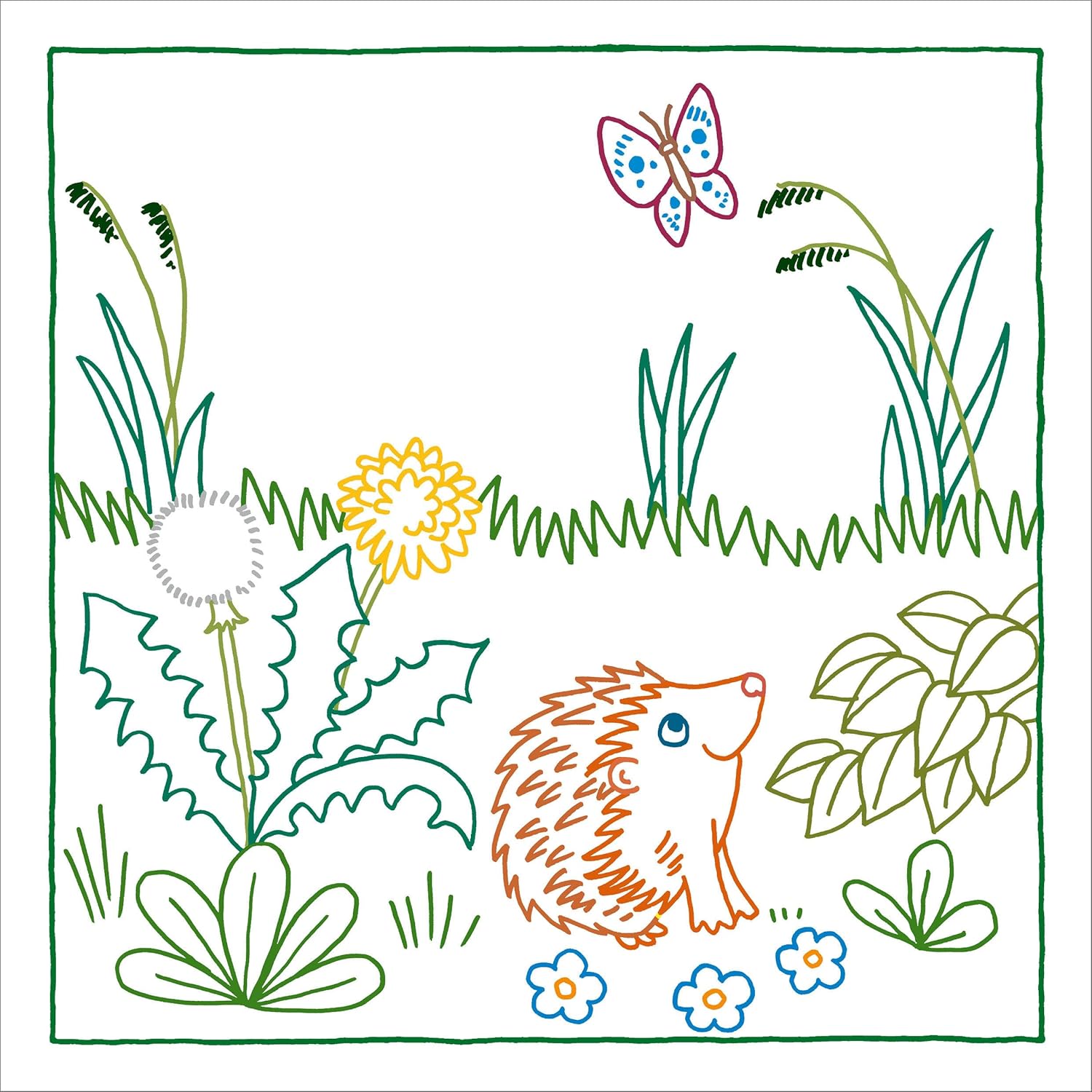 Magic Paper Coloring Book: Nature: Discover Hidden Patterns And Images! (Paperback)