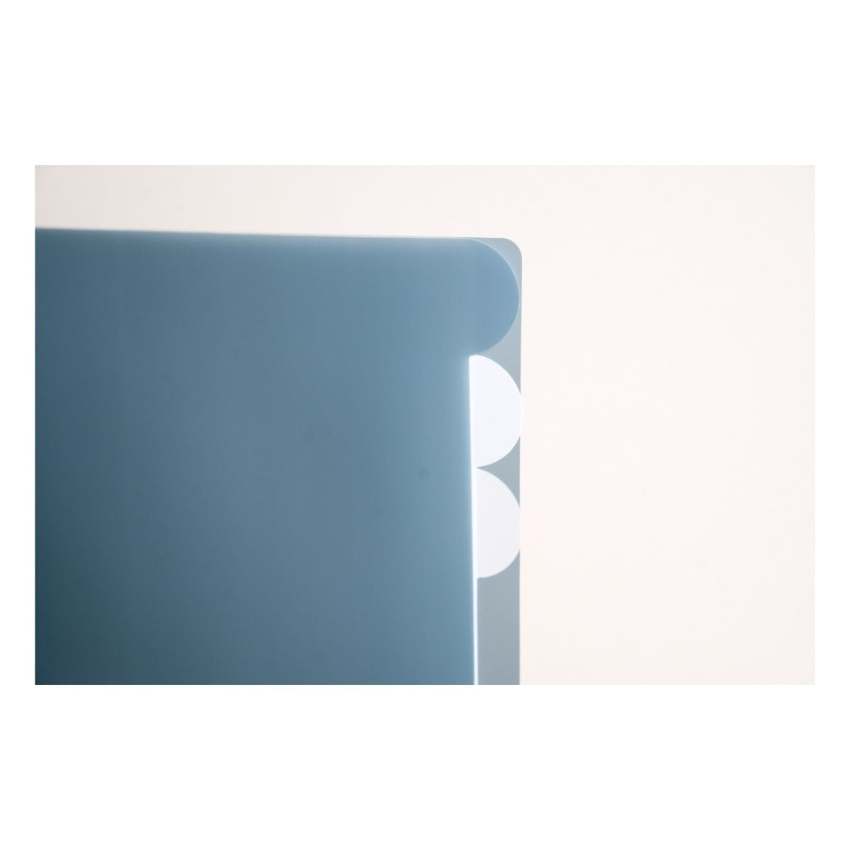Pop Bazic Index L-Shape Folder A4 - Blue