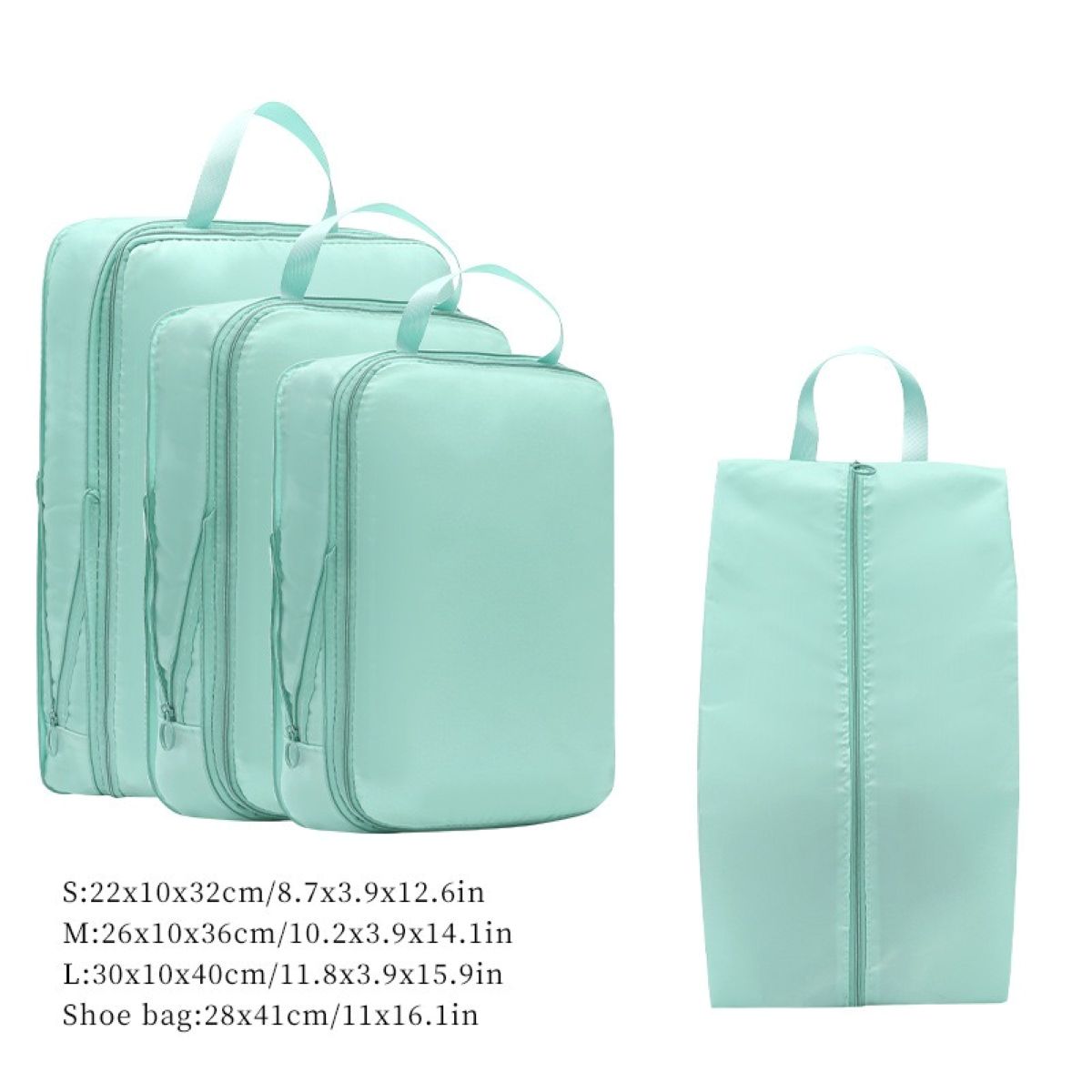 Compression Travel Bag 4 Piece TWILL 1466