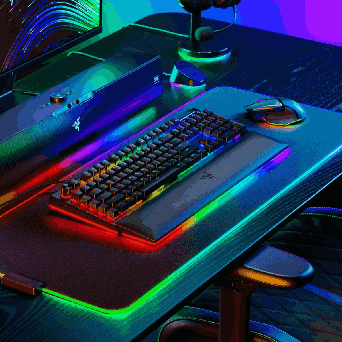 Razer BlackWidow V4 X Mechanical Gaming Keyboard (Yellow Switch)