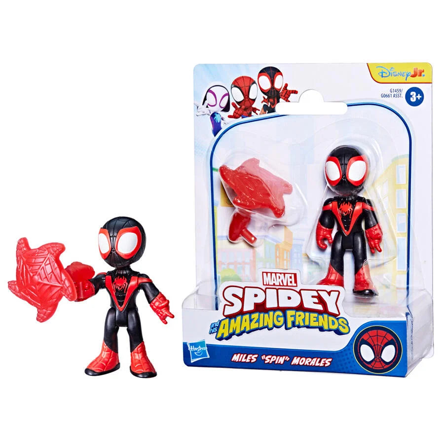 HASBRO MARVEL SPIDEY AND HIS AMAZING FRIENDS 3 IN1 FIGURE WITH ACCESSORY ASSORTED