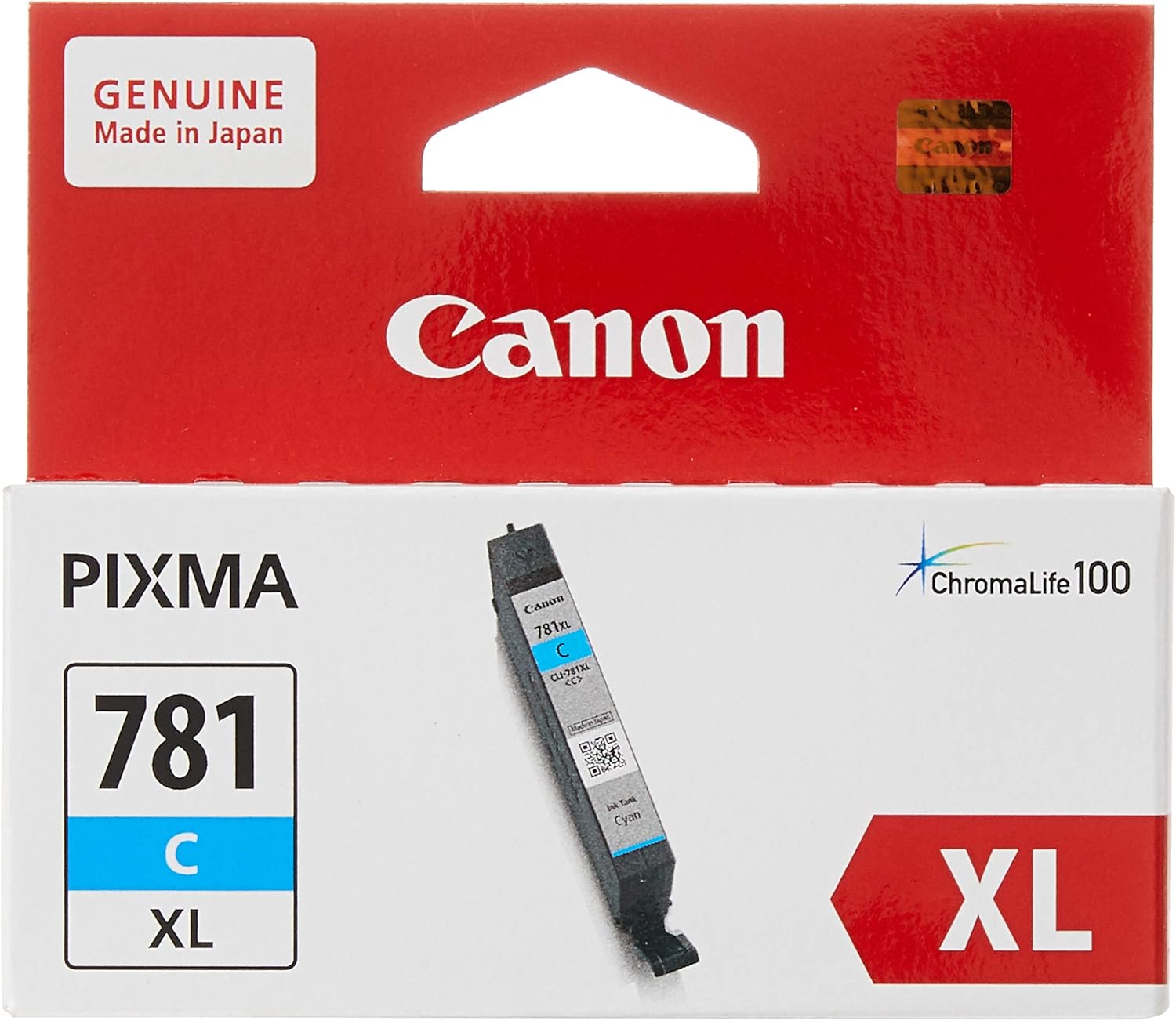 Canon CLI-781 C XL Original Cyan High Yield Ink Cartridge 