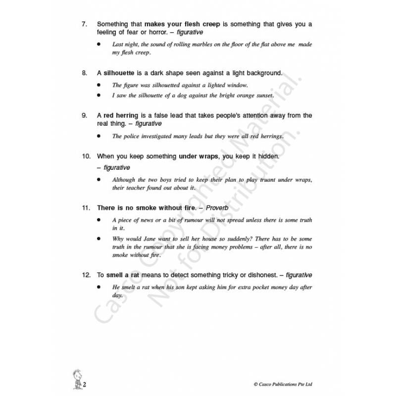Primary 6 Vocabulary Workbook 6