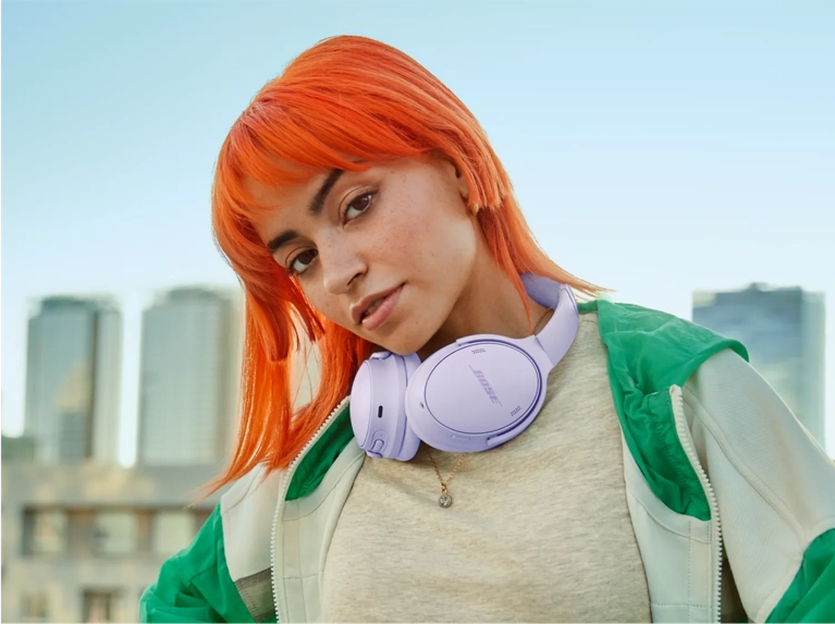 Bose QuietComfort Headphones Chilled Lilac