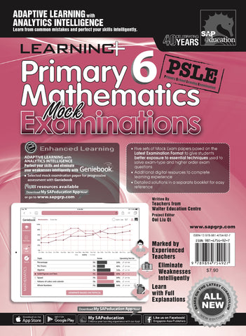 LEARNING+ Primary 6 Mathematics Mock Examinations