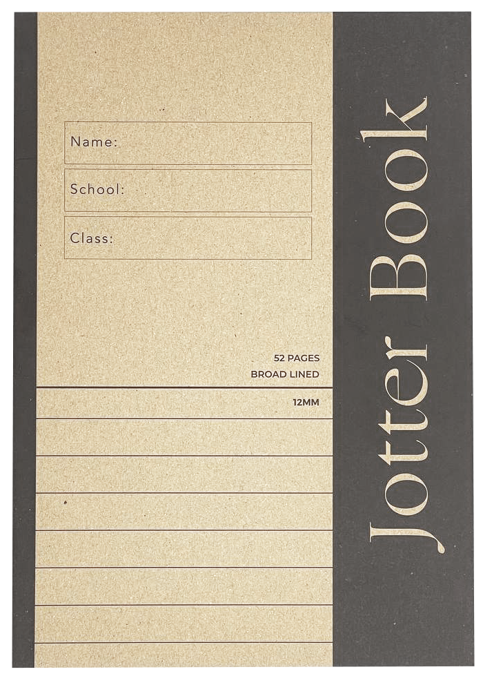 7x10" 52P JOTTER BOOK [LINES] -Sch ES