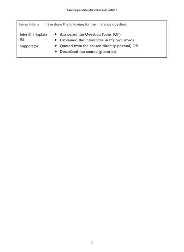 Secondary One History Guide & Practice