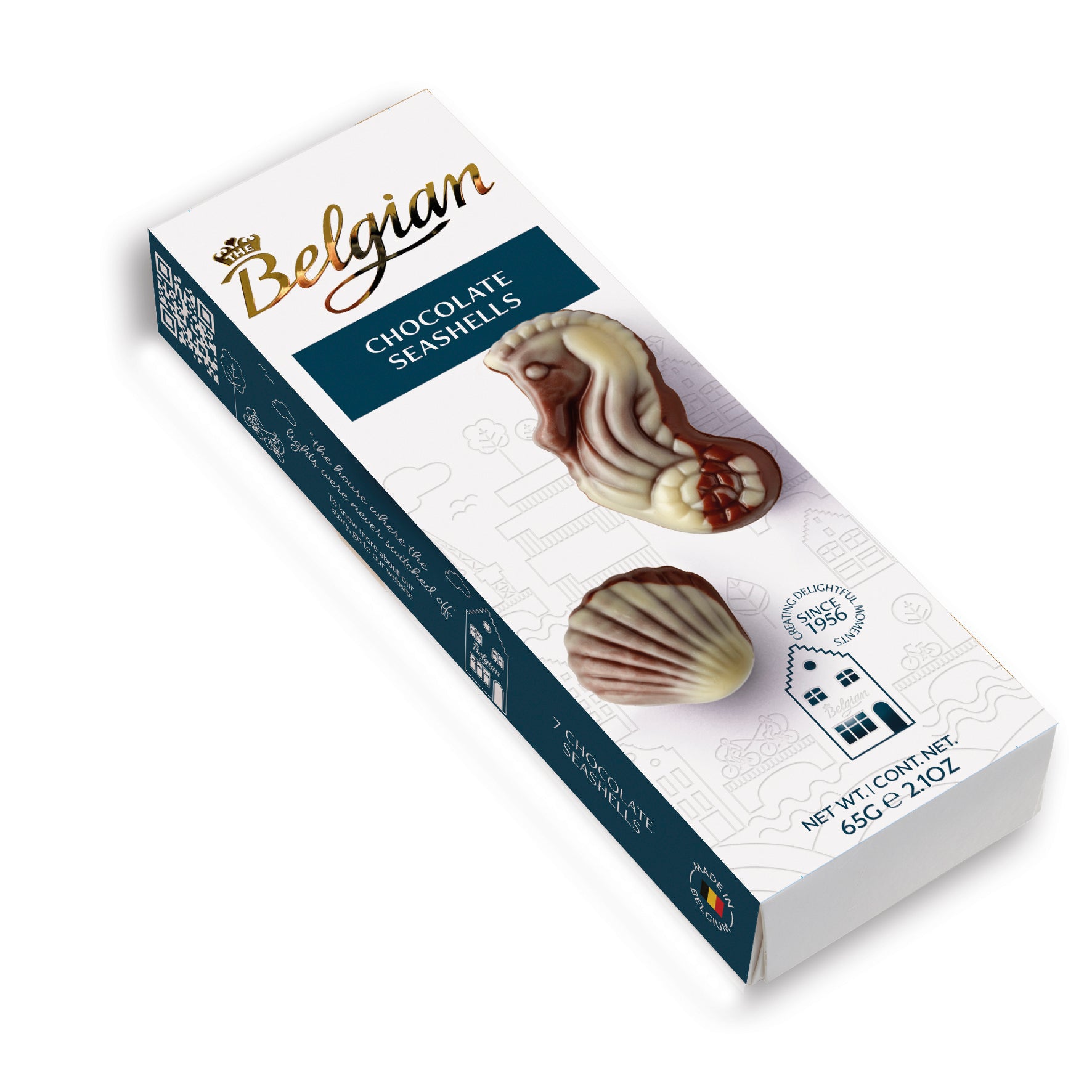 Belgian Chocolate Seashells 65g