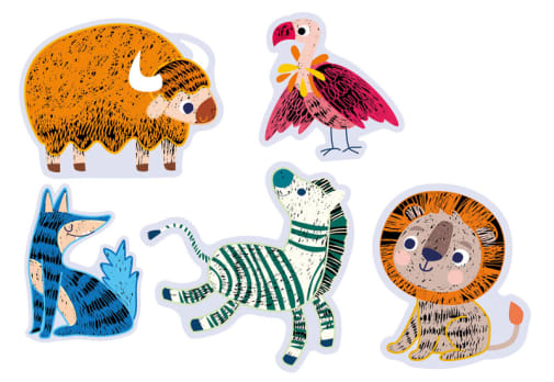 Avenir Scratch Favourite Animals Level 1