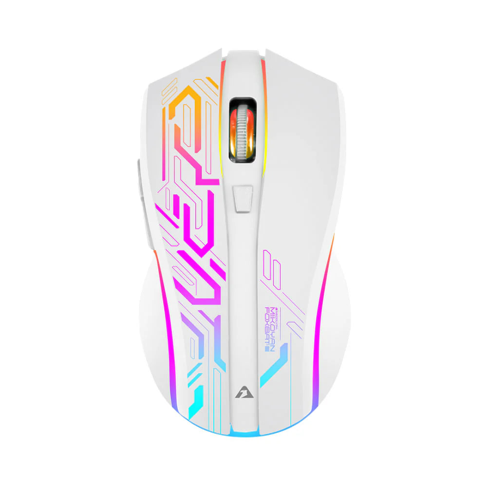 Armaggeddon Mikoyan Foxbat-III Neoglyph Wireless Gaming Mouse (White)