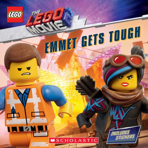 Emmet Gets Tough (The LEGO MOVIE 2: Storybook With Stickers) Paperback – Picture Book