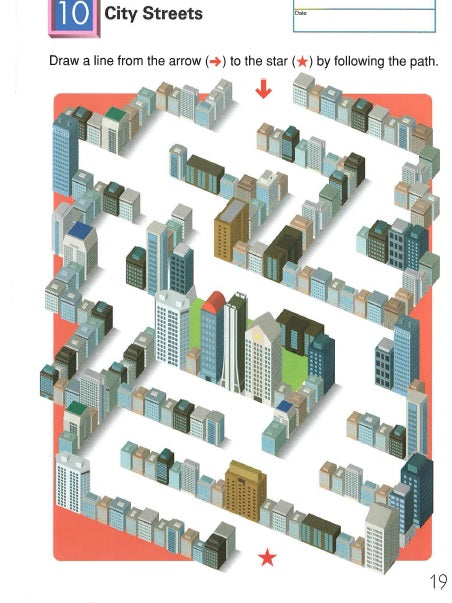 Kumon: My First Book of Mazes