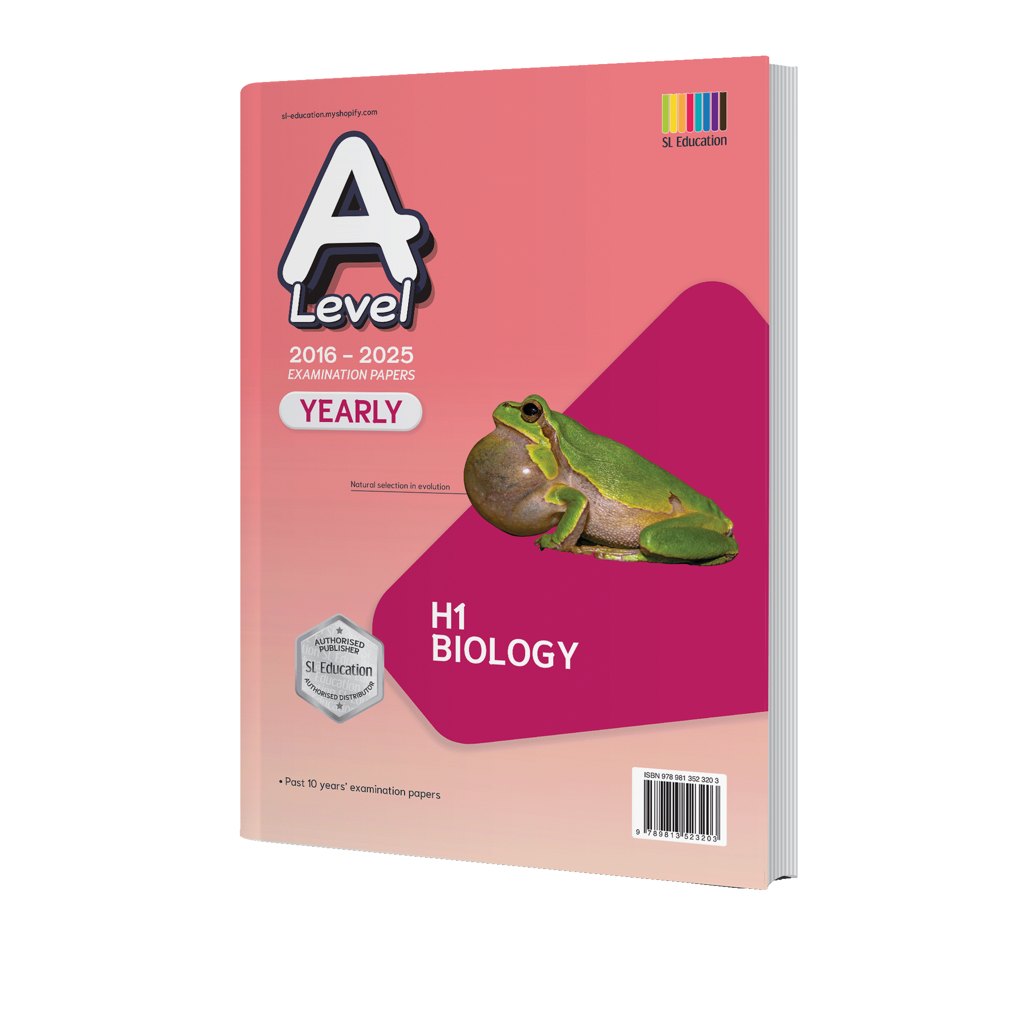 TYS A Level H1 Biology Yearly QNS + ANS 2016-2025 