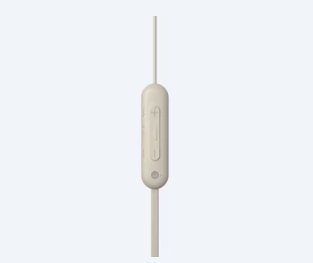 Sony WI-C100 Wireless In-Ear Headphones with Neckband Taupe