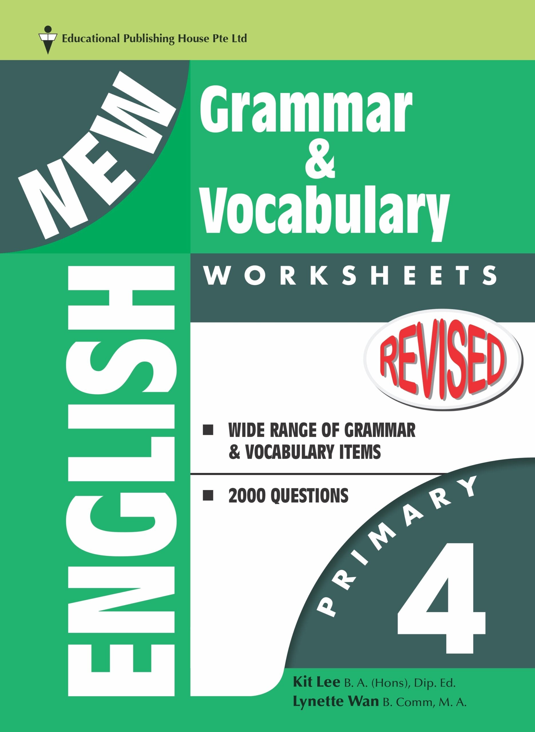 Primary 4 New English Grammar & Vocabulary Worksheet