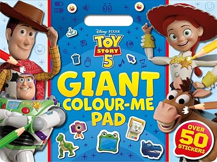 Disney Pixar Toy Story 5: Giant Colour Me Pad