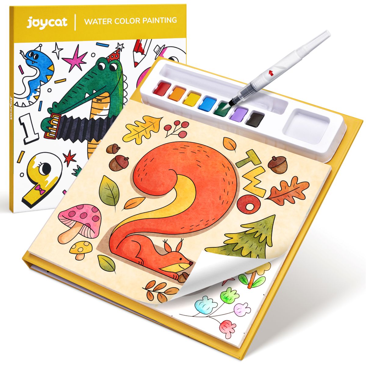 JOYCAT WATER COLOUR PAINTING CROCODILE