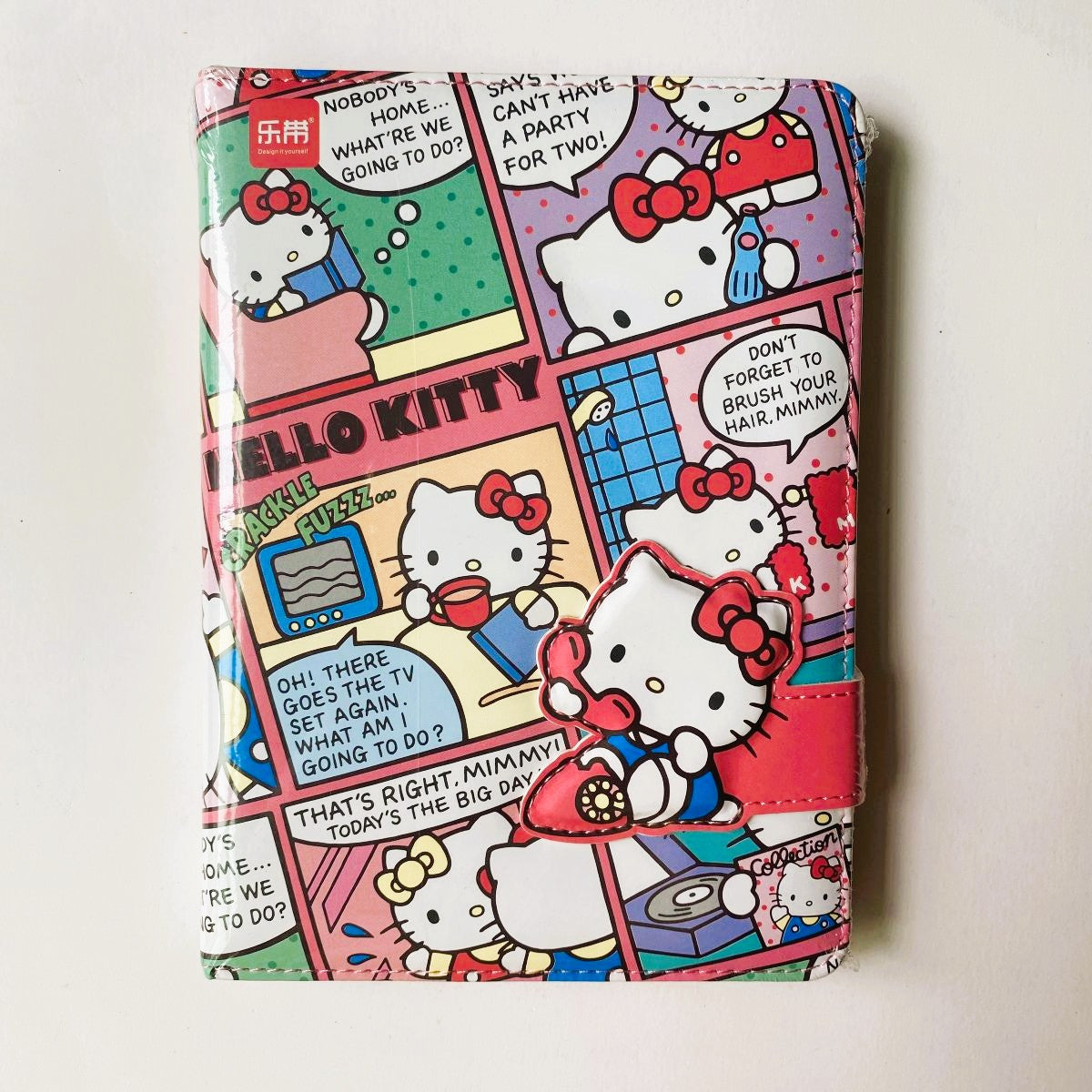 SANRIO B6 PU NOTEBOOK WITH MAGNET FLAP (HELLO KITTY) MXCK03-KT
