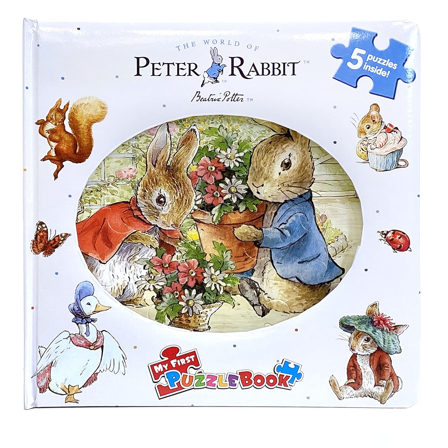 My First Puzzle Book: Peter Rabbit Class (Board Book)