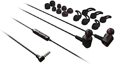 ASUS ROG Cetra II Core In-Ear Gaming Headphones Liquid Silicone Rubber (LSR) 3.5mm Connector, black (black 19-3911tcx), Large