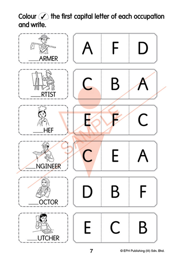 Writing Capital Letters