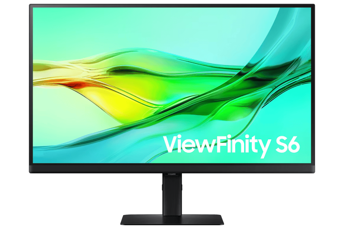 SAMSUNG 24“ ViewFinity S6 S60UD QHD Monitor